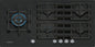 EP9A6MI40 Siemens iQ500, Gas hob, 90 cm, Tempered glass, Black