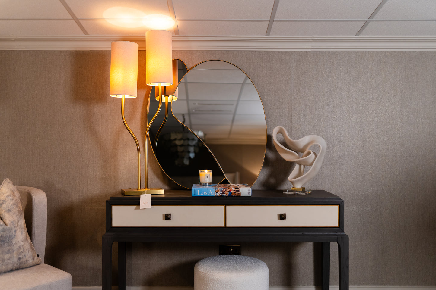 Monaco 2 Drawer Console