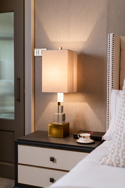 Monaco 2 Drawer Bedside Table